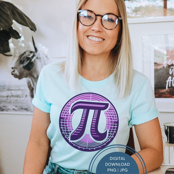 Retro Happy Pi Day PNG Pi Day 2024 Png Math Teacher Shirt Happy Pi Day 2024 Png Sublimation 314 Day Pi Symbol Shirt Digital Download