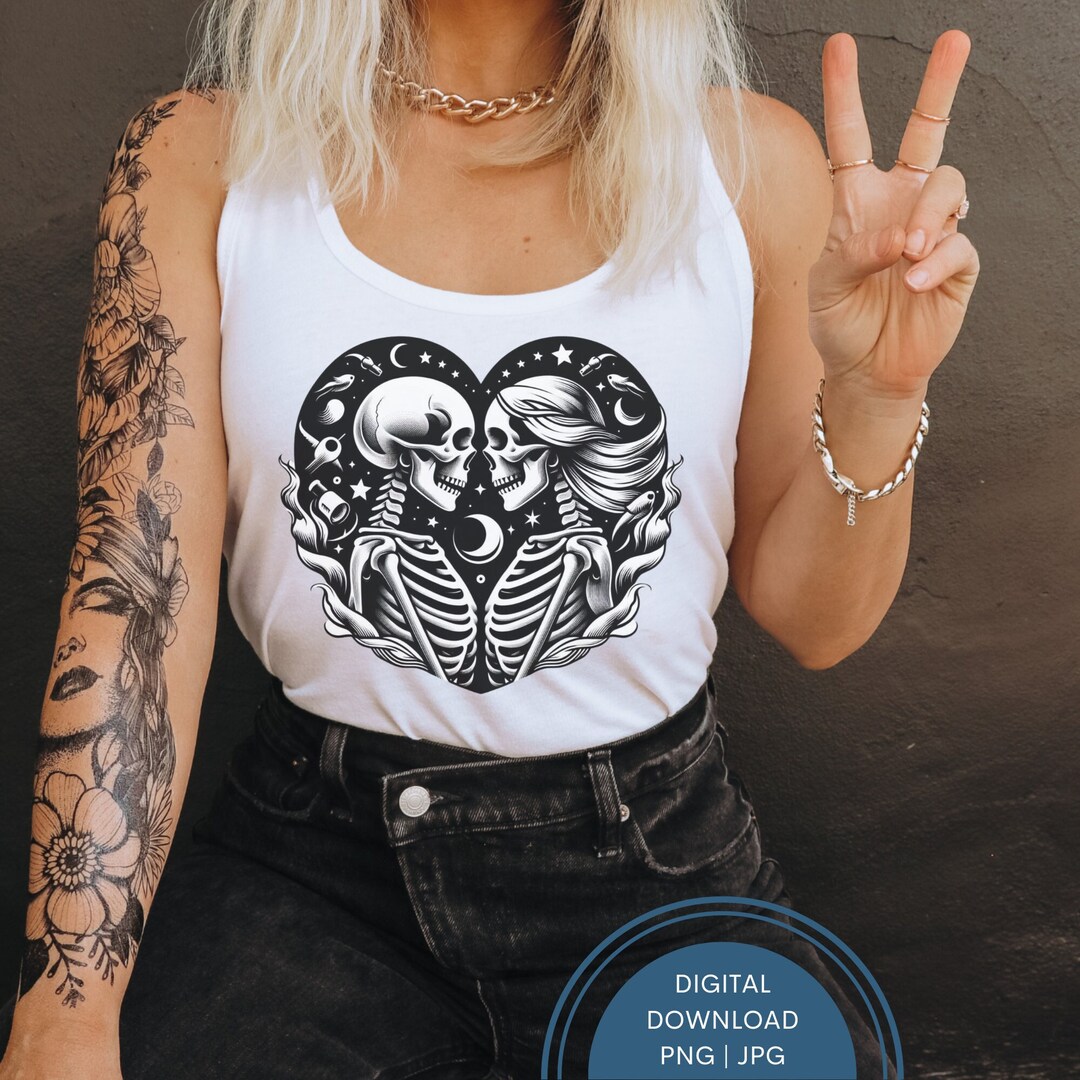 The Lover Png, Skeleton Lovers Png, Valentine Skeletons Png, Skeleton ...