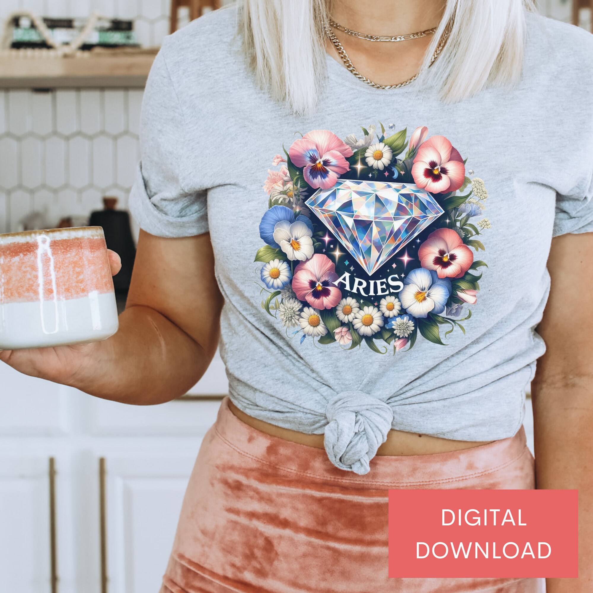 Daisy Birth Flower Png, April Birth Flower, Birth Flower Png, Birth Flower Clipart, Aries Zodiac