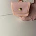 FRINGE DENIM SLING BAG IN ASH GREY