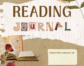 Reading Journal - Books - Book Journaling - Book Review - Books Planner - Planner- Notes - BookTok