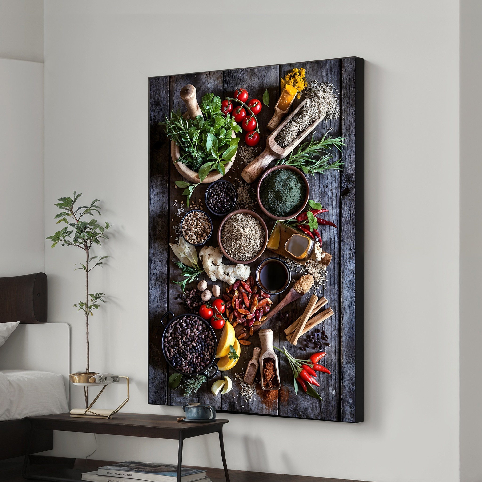 Aromatic Spices Wall Art　ビンテージ　アート Aromatic Spices Wall Art ビンテージ アート - メルカリ