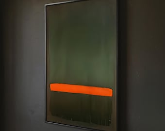 Mark Rothko Canvas Painting - Rothko Wall Decor, Expressionism Painting for Modern Home, Abstract Rothko Art, Unique Art Gift