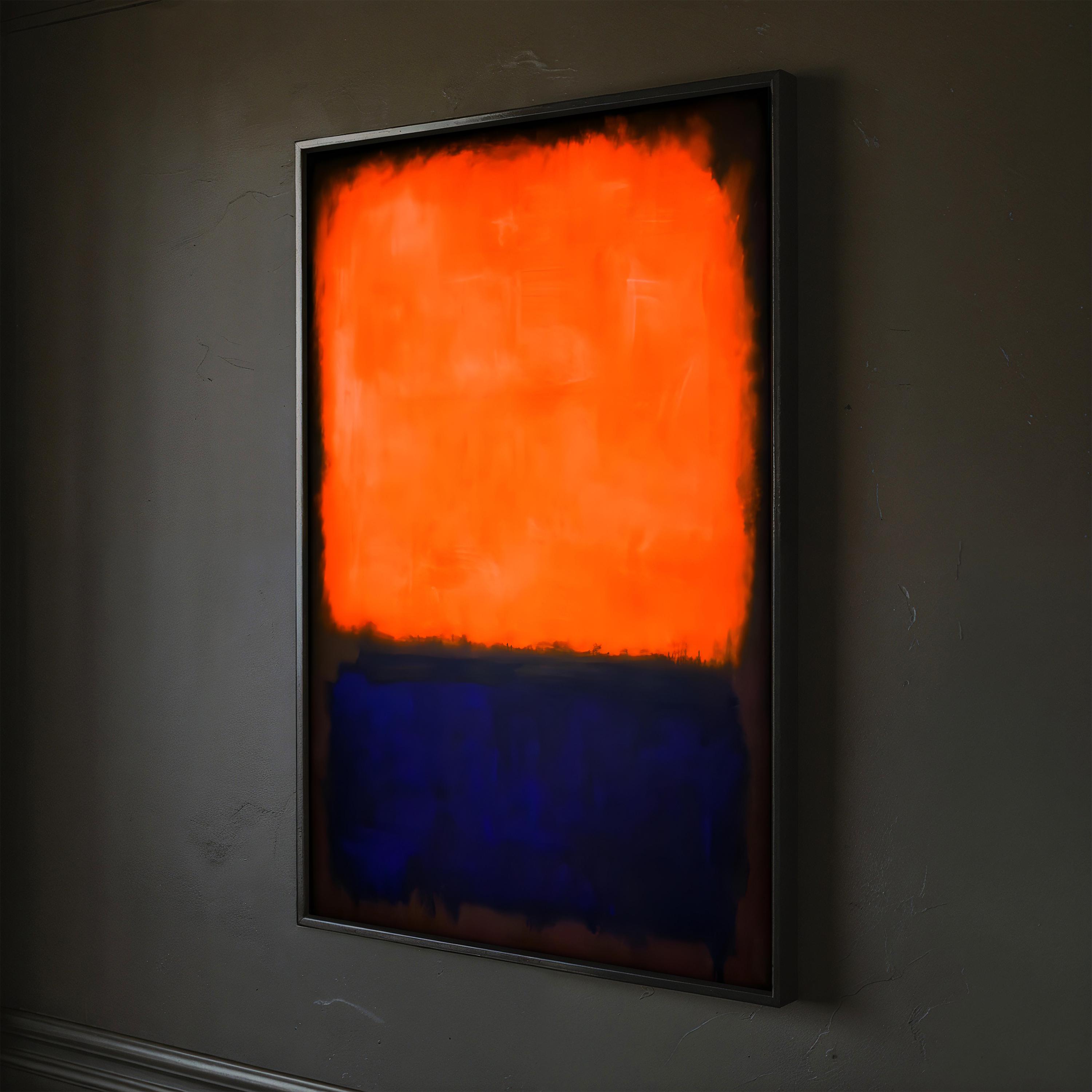 Famous Mark Rothko Canvas Painting - Abstract Art Wall Decor