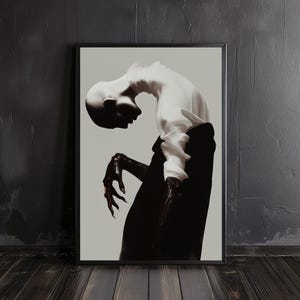 creepy entity | horror art, creepy poster, satanic wall arts, demonic poster, horror wall decor, creepy art, horror poster art, eerie poster