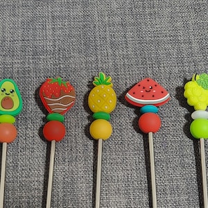 Fruit Basket Amigurumi Sticks