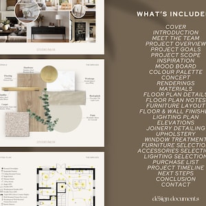 Canva Interior Design Template | Interior Design Presentation ...