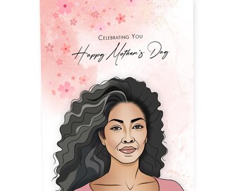 African American Mother's Day Cards, Unique Melanin Mom Greeting Card ...