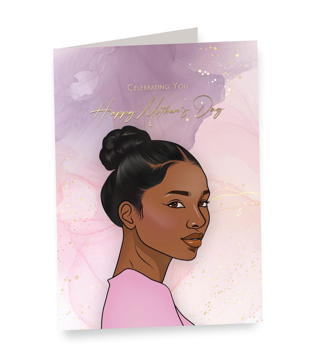 Melanin Mom Mother's Day Card, African American Greeting Card - Etsy