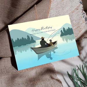 Tarjetas de cumpleaños afroamericanas, tarjeta de felicitación única de melanina de hijo a padre, diseños personalizados, día de la familia sincero y hecho a mano, sentimental