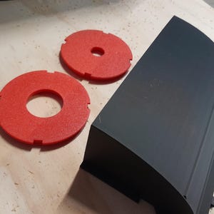 Organizzatore per tavolo router Bosch e 2 anelli di inserimento per RA1181, anello, caddy di inserimento