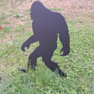 Bigfoot Sasquatch Yeti LARGE wall art cabin decorations rustic