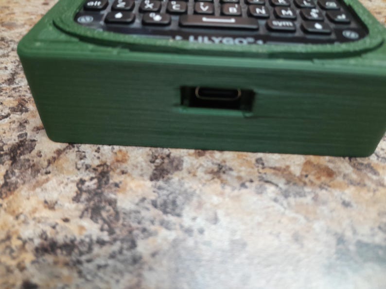 Meshtastic complete Node T-Deck Node: 915mhz, Custom Green Case, 3000mah Battery Green afbeelding 10