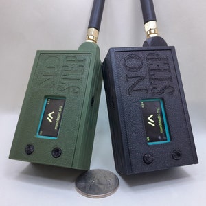 2 Meshtastic Tracker Radio Nodes  GPS, 3000mah Battery, Custom Case