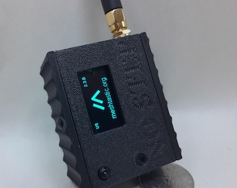 meshtastic complete ready to use 915mhz Heltec V3 esp32 Radio node w/ custom case 2000mah battery BLACK