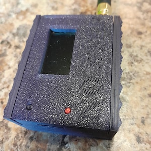 Meshtastic Complete Device ready to use 915mhz Heltec V3 Radio node w/ custom case 2000mah battery ARMY PURPLE