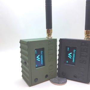 Meshtastic complete Nodes Set of 2, 915mhz Radio with Custom Case & 2000mah Battery