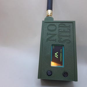 Meshtastic Heltec Tracker GPS node case.  custom case only. Green