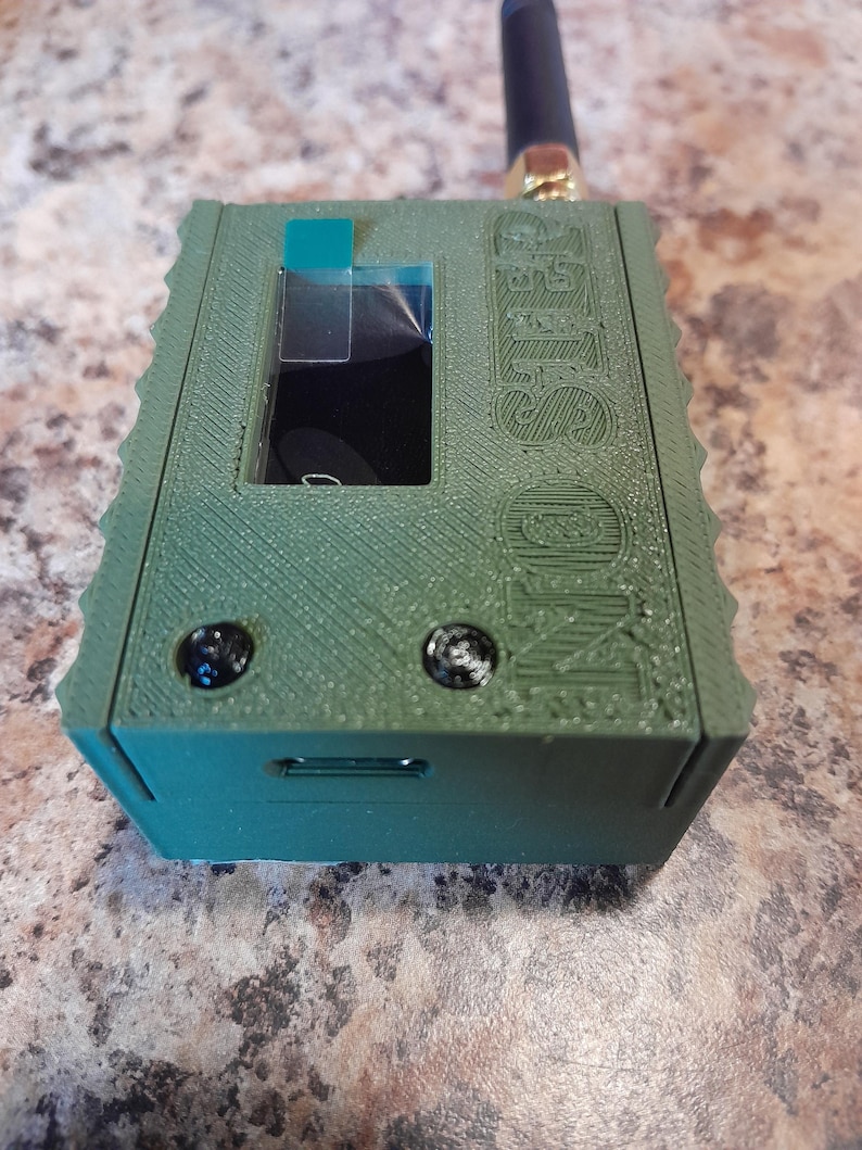 Meshtastic complete Node Node: Heltec V3 915mhz Radio with Custom Green Case image 10