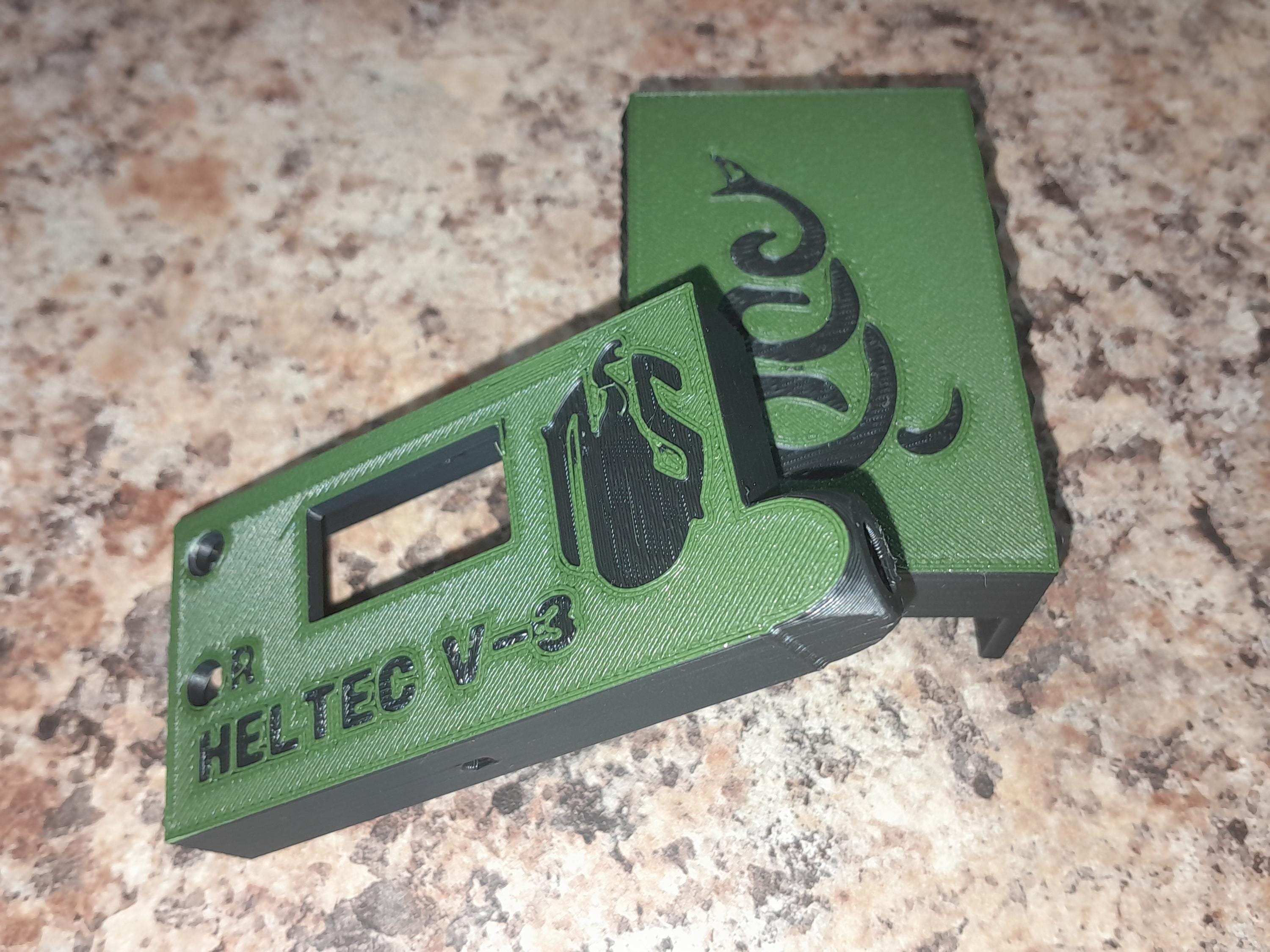 Meshtastic Meshcore Heltec V3 Node Case: 3000mah Battery, 915mhz Ham ...