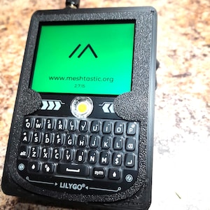 Meshtastic T-Deck complete Node 915mhz with Custom Case & 3000mah Battery meshtastic complete