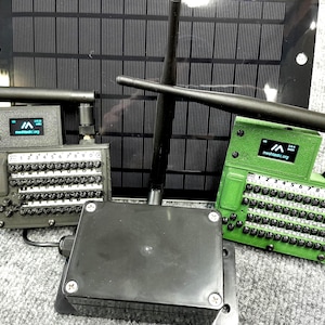 Meshtastic network 1 solar node and 2 Stand Alone nodes ready to use 915mhz Radio encrypted off grid coms Relay Station Long Range LoRa