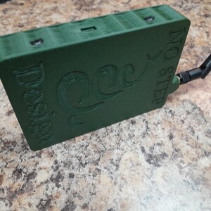 Meshtastic complete Node T-Deck Node: 915mhz, Custom Green Case, 3000mah Battery Green afbeelding 8