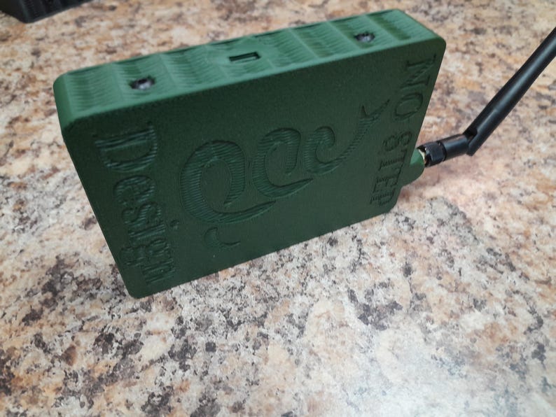 Meshtastic complete Node T-Deck Node: 915mhz, Custom Green Case, 3000mah Battery Green afbeelding 8