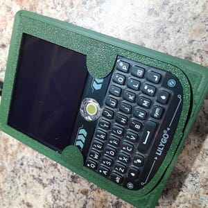 Meshtastic complete Node T-Deck Node: 915mhz, Custom Green Case, 3000mah Battery Green afbeelding 5