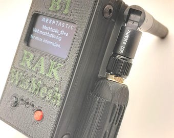 Meshtastic B1 Wismesh HEAVY DUTY radio node case,  case and battery.