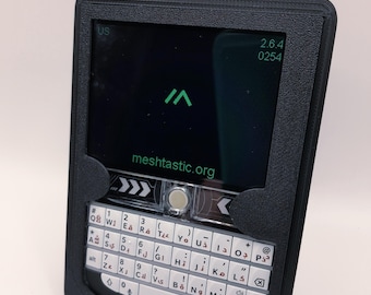 Meshtastic komplett T-Deck STAND ALONE Knoten bereit 915MHZ w / Fall passen 3000mah Batterie SCHWARZ zu verwenden