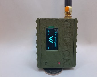 Meshtastic node ready to use 915mhz Heltec V3 Radio node w/ custom case 2000mah battery GREEN
