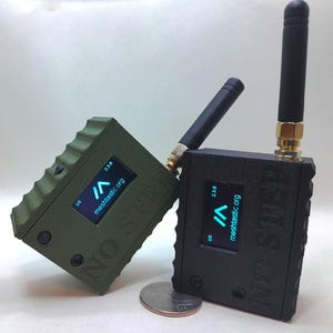 Meshtastic Node Set: 915mhz Radio with Custom Case & 2000mah Battery