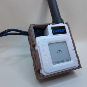 Meshtastic node case T-Echo Radio node custom case BROWN