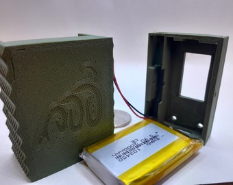 MESHCORE Meshtastic Heltec v3 Radio Case with 2000mAh Battery