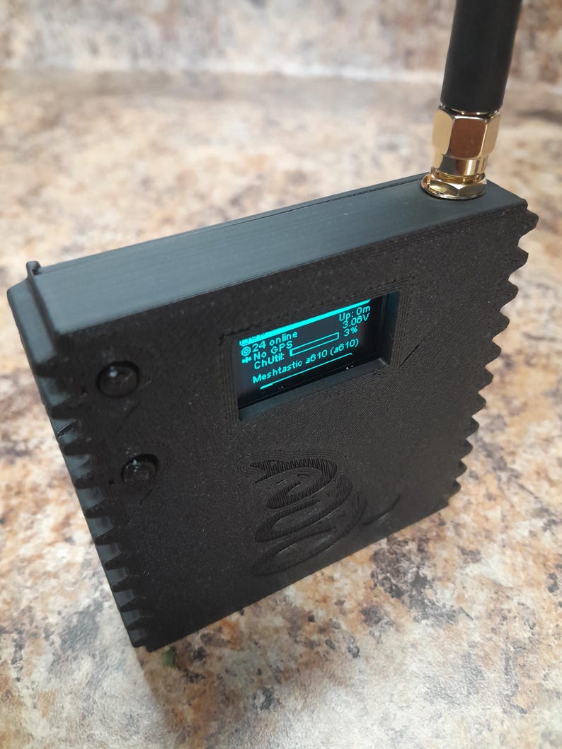 Meshtastic complete Node Heltec V3 Node: 915MHz Radio w/ Custom Case & 2000mAh Battery image 11