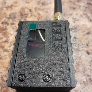 Meshtastic Heltec v3 Case & Battery. Fits  radio.  case and battery only. BLACK