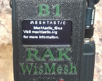 Meshtastic complete Node RAK B1 Node: 915MHz Radio with Custom Case & 2000mAh Battery