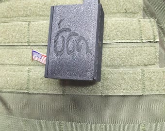 Meshtastic MESHCORE Case: Tactical Radio Node case with Molle Clip