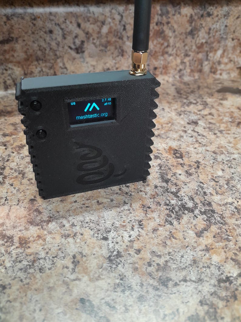 Meshtastic complete Node Heltec V3 Node: 915MHz Radio w/ Custom Case & 2000mAh Battery image 2