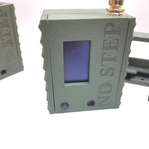 Meshtastic MESHCORE  Heltec  V3 node case  holds 2000mah battery, custom case GREEN