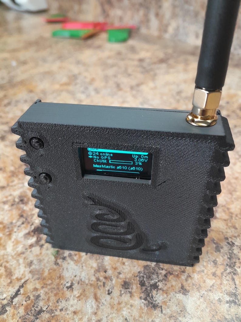 Meshtastic complete Node Heltec V3 Node: 915MHz Radio w/ Custom Case & 2000mAh Battery image 10