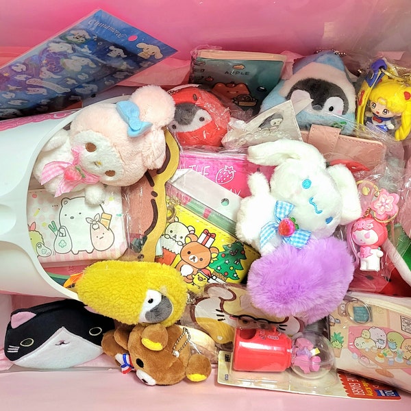 Boîte mystère kawaii | boîte kawaii| cadeaux mignons pour les filles | sac à main kawaii | Adorable sac cadeau surprise kawaii | boîte kawaii| Japon cadeaux en peluche