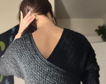 3/4 Cropped Sweater