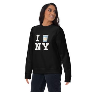 NYC Coffee Cup Love Unisex Sweatshirt | New York City Gift