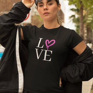 Love Spray Paint Heart Tee - Unisex Ultra Cotton T-shirt for