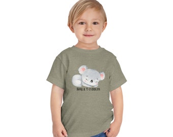 Koala koala t cuddler unisex custom Toddler Short Sleeve Tee shirt various colors