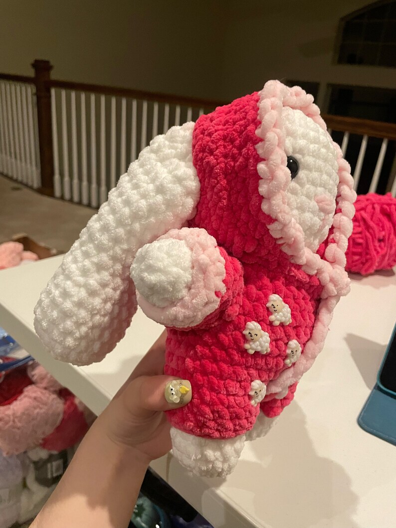 counting sheep pajama bunny bild 6