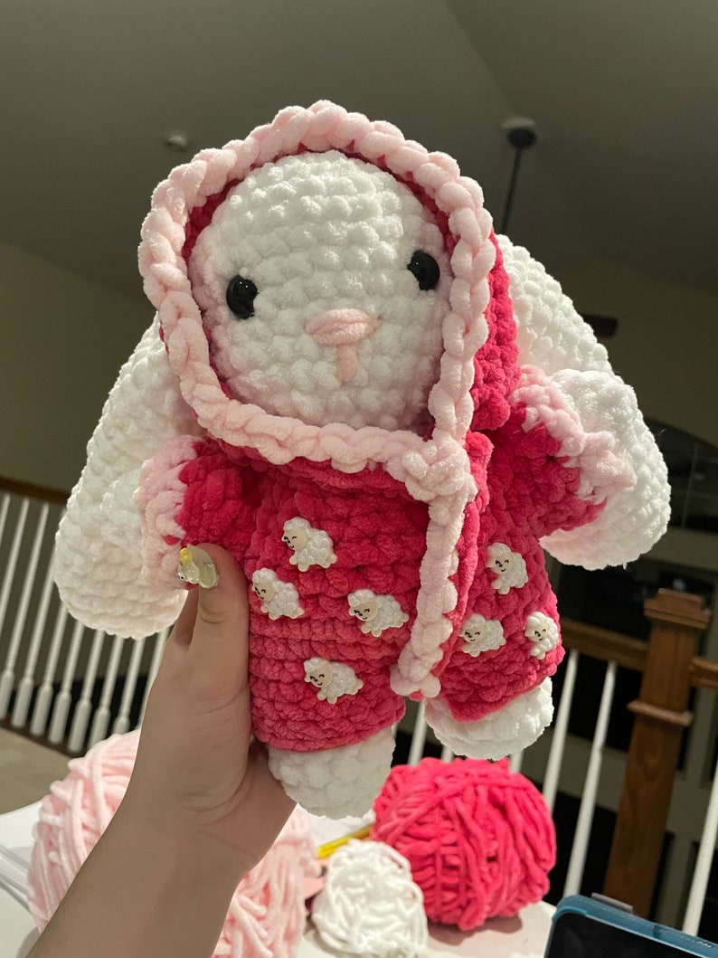 counting sheep pajama bunny bild 10