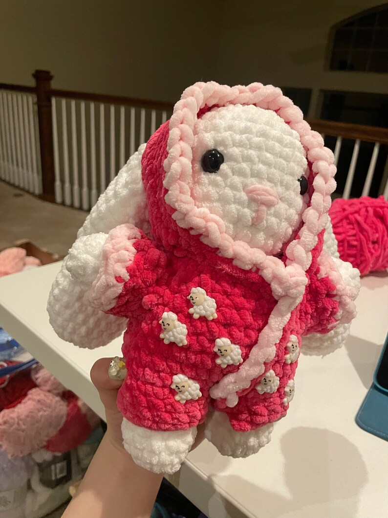 counting sheep pajama bunny bild 5